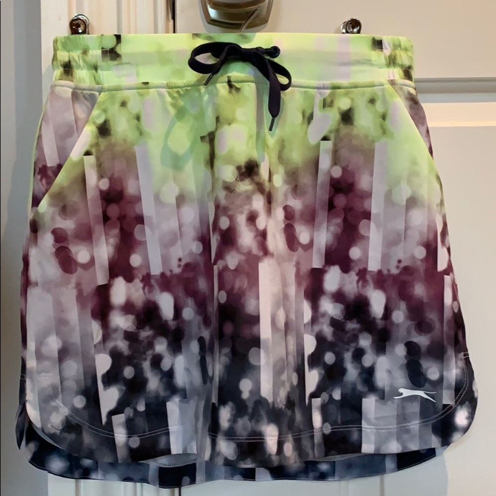 Slazenger multicolored golf skirt